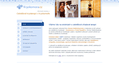 Desktop Screenshot of kryokomora.cz
